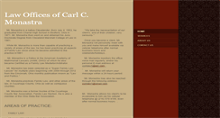 Desktop Screenshot of ccmonastralaw.com